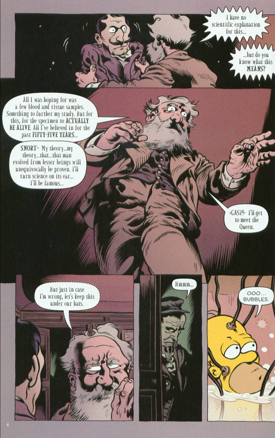 Read online Treehouse of Horror comic -  Issue #7 - 34