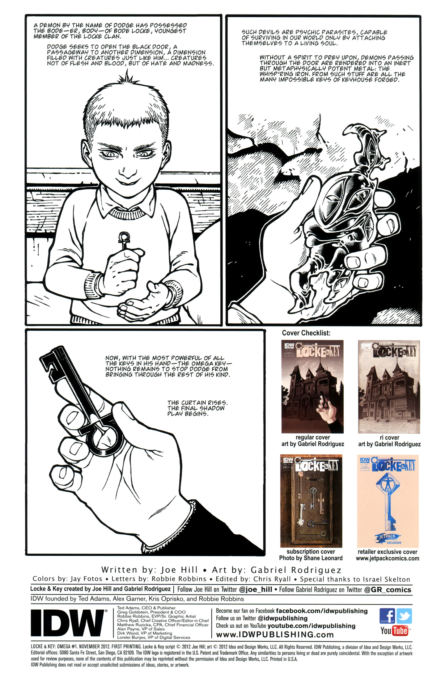 Read online Locke & Key: Omega comic -  Issue #1 - 4