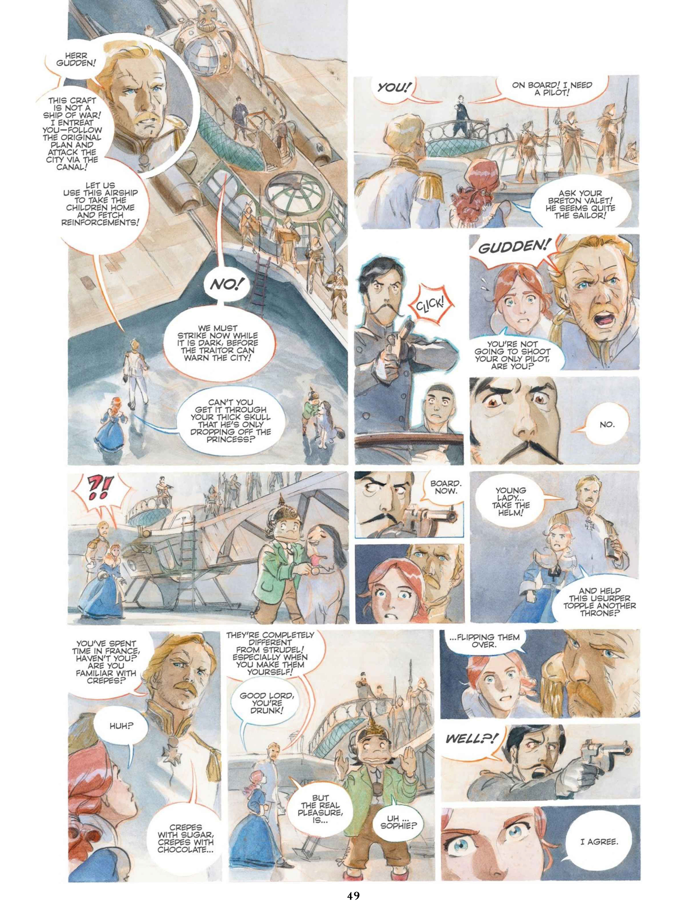 Read online Castle In the Stars: The Space Race of 1869 comic -  Issue #Castle In the Stars TPB A Frenchman on Mars - 52