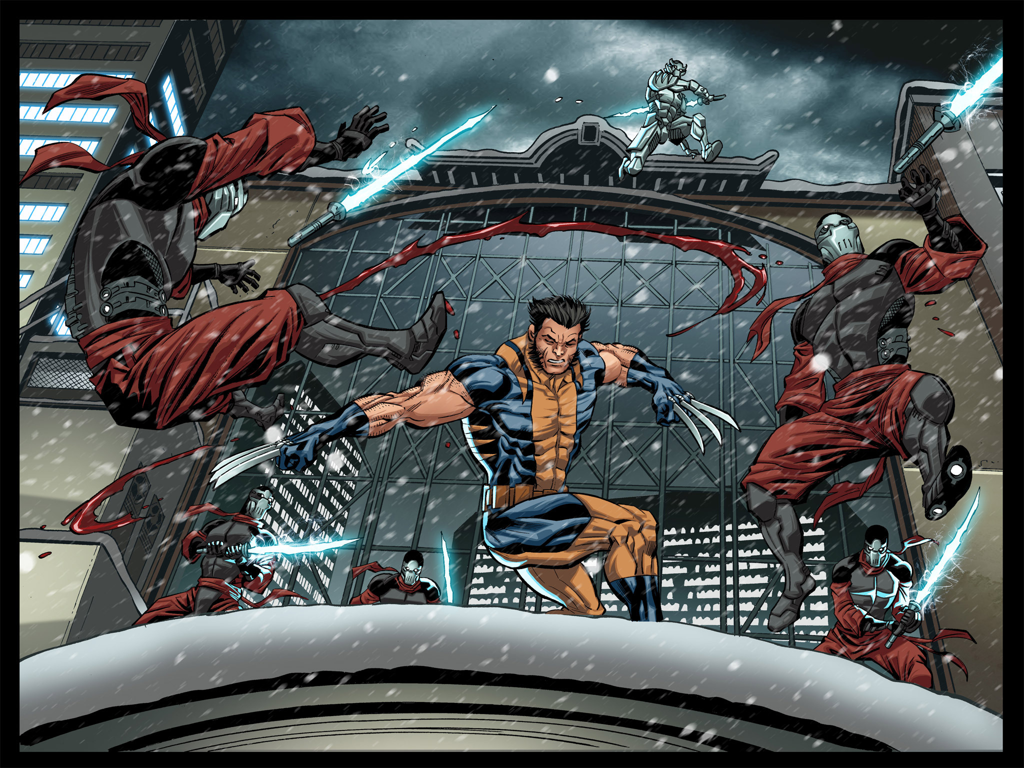 Read online Wolverine: Japan's Most Wanted comic -  Issue #4 - 25
