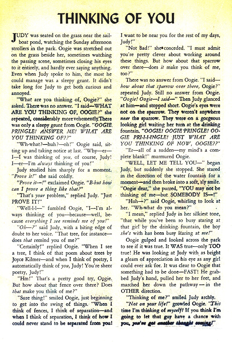 Read online A Date with Judy comic -  Issue #61 - 18