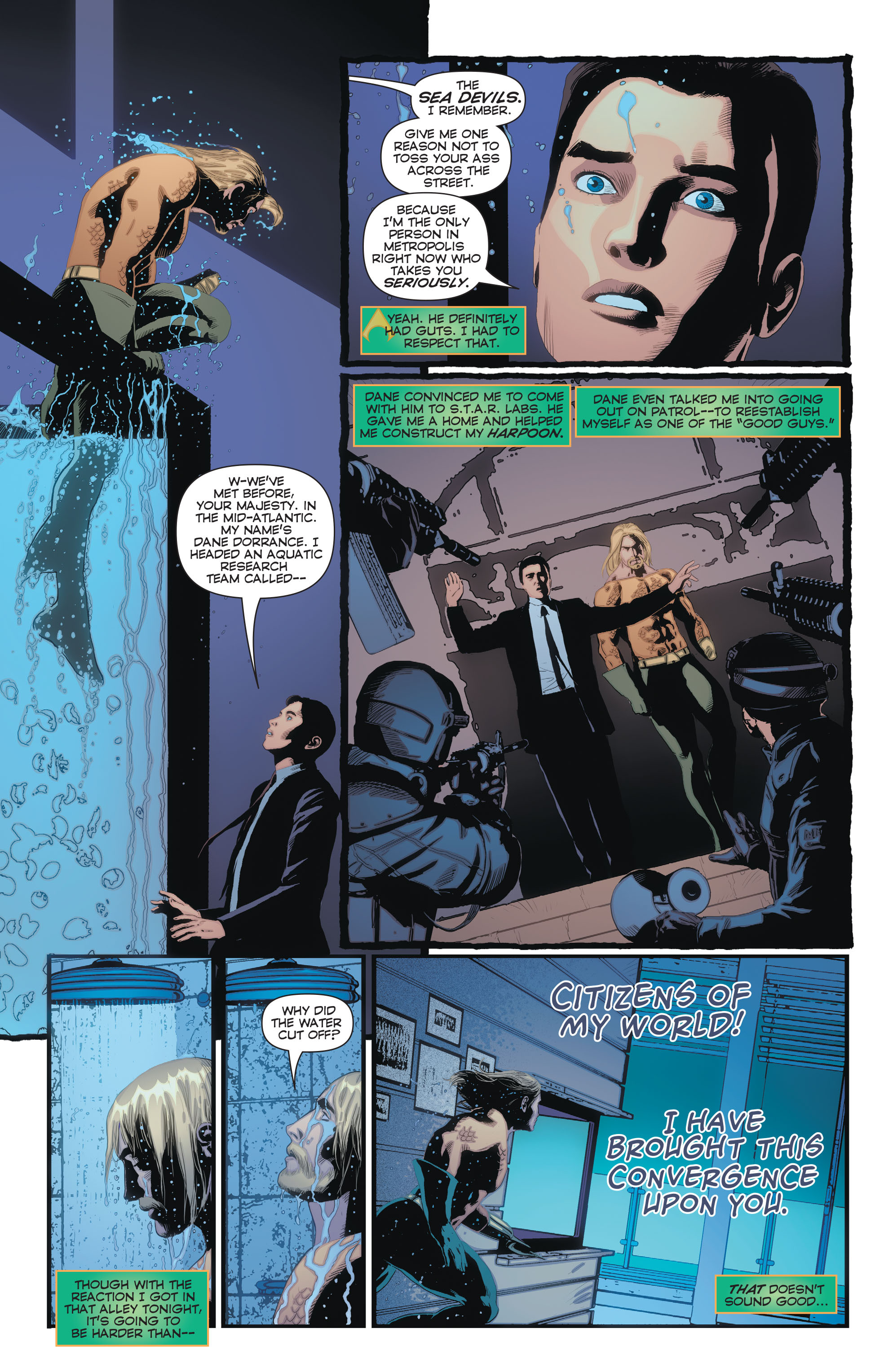 Read online Convergence Aquaman comic -  Issue #1 - 15