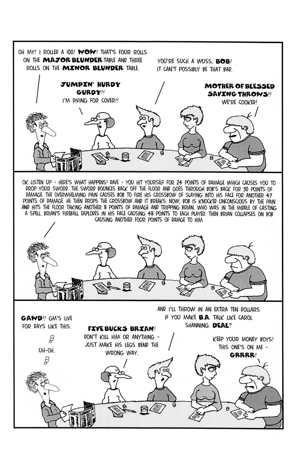 Read online Knights of the Dinner Table comic -  Issue #3 - 13