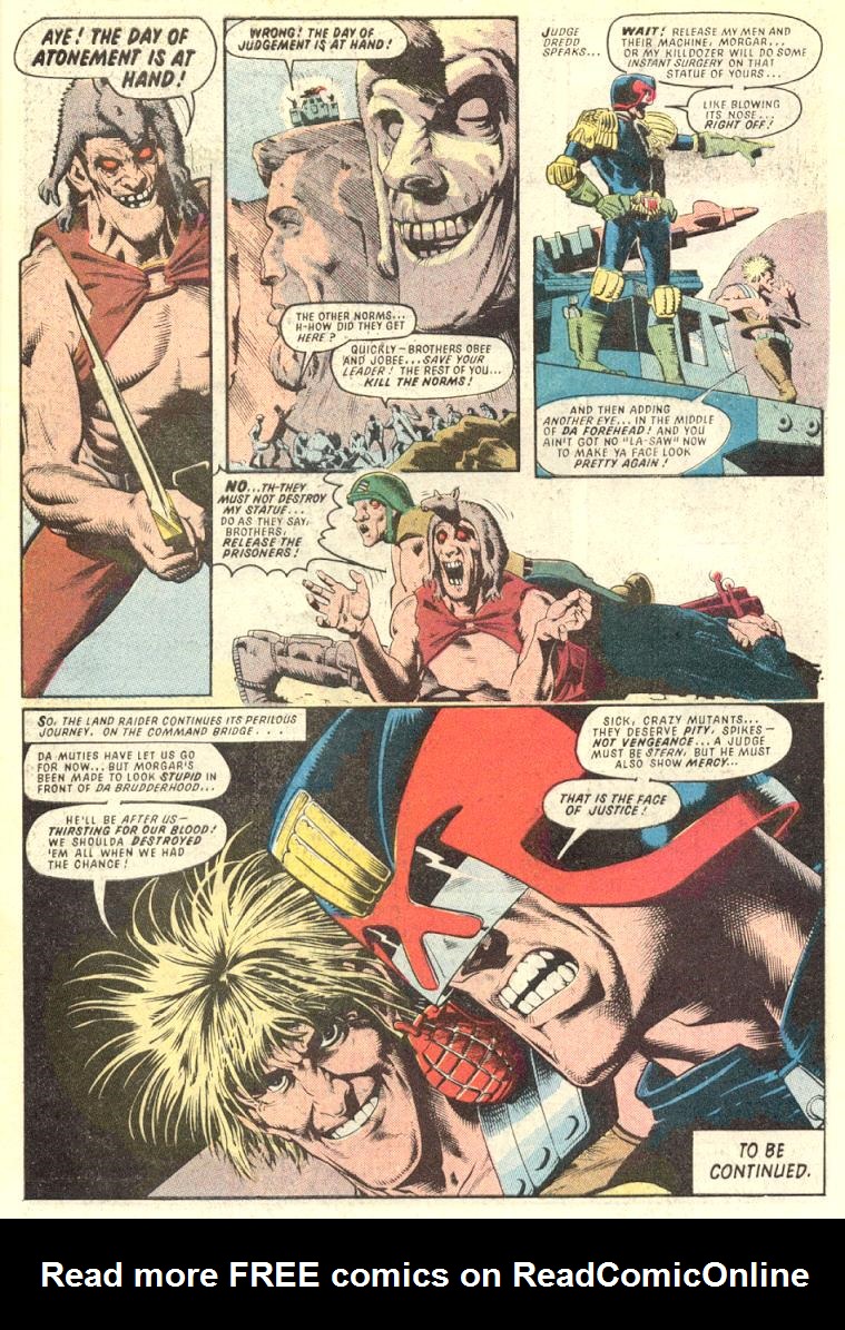 Read online Judge Dredd (1983) comic -  Issue #5 - 33