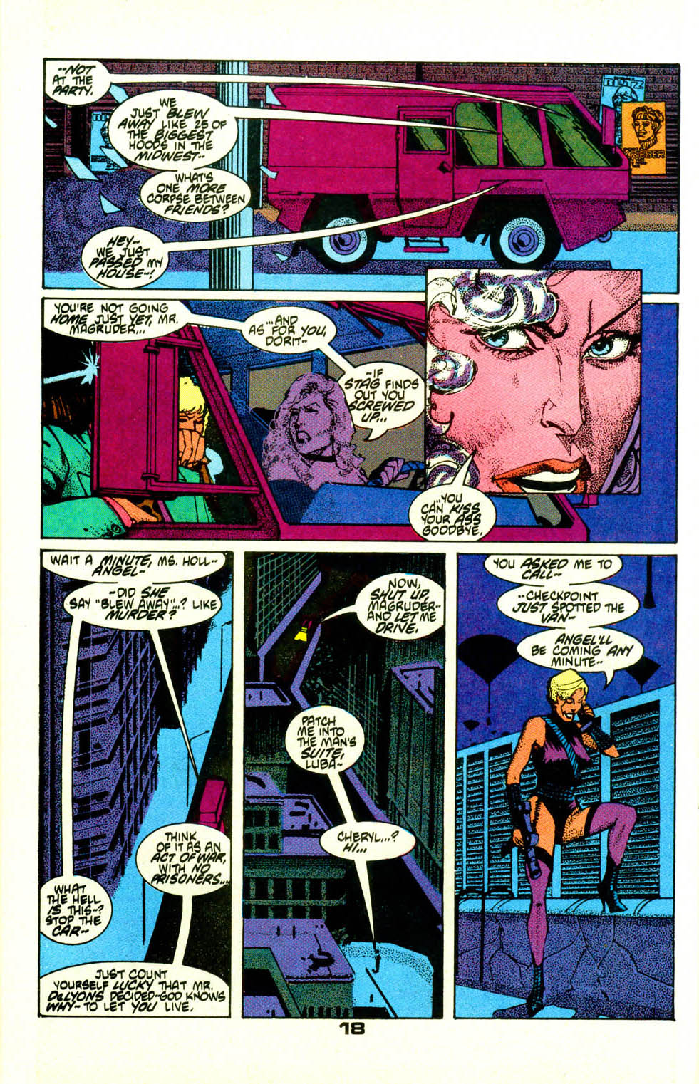 Read online American Flagg! comic -  Issue #20 - 19