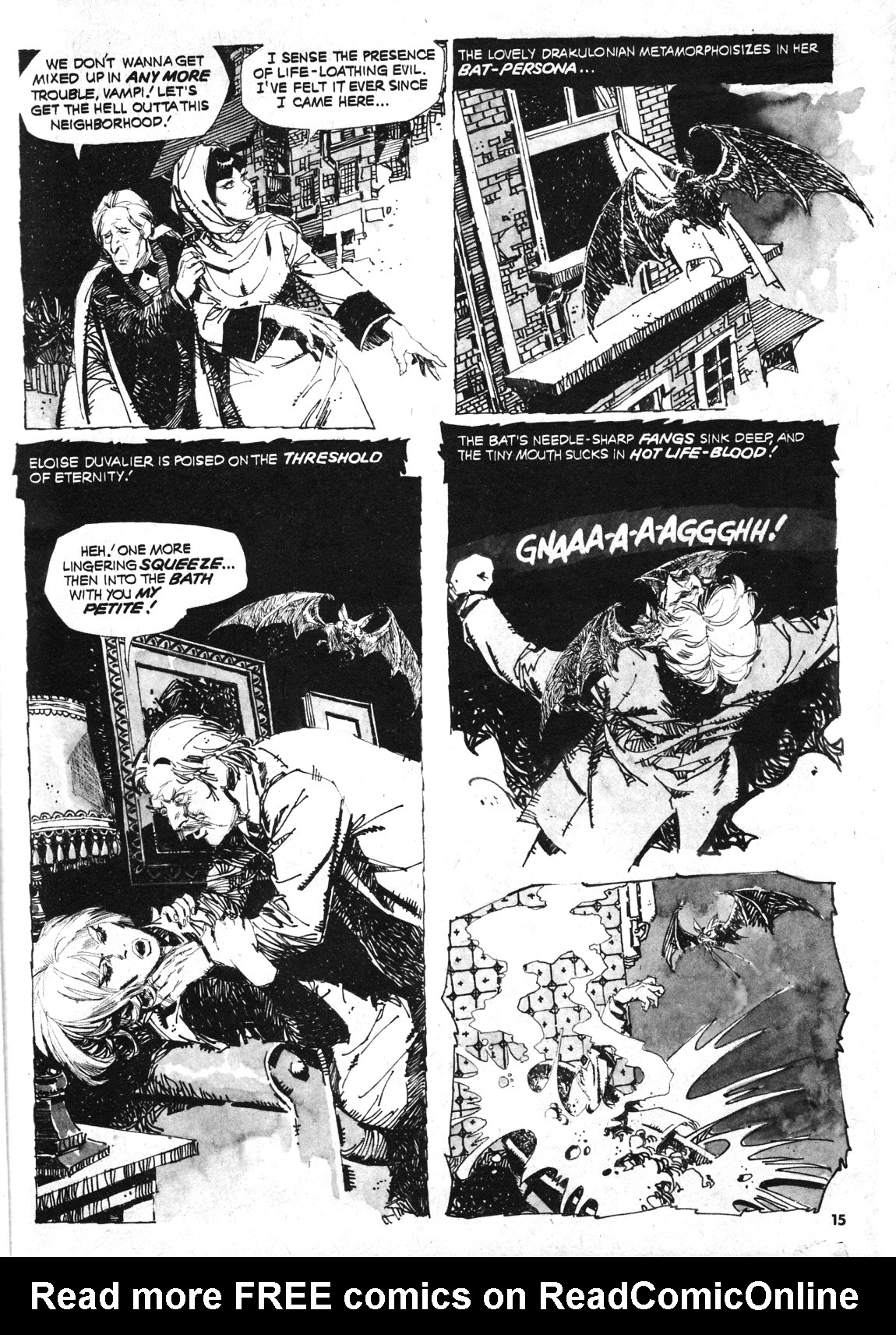 Read online Vampirella (1969) comic -  Issue #31 - 15