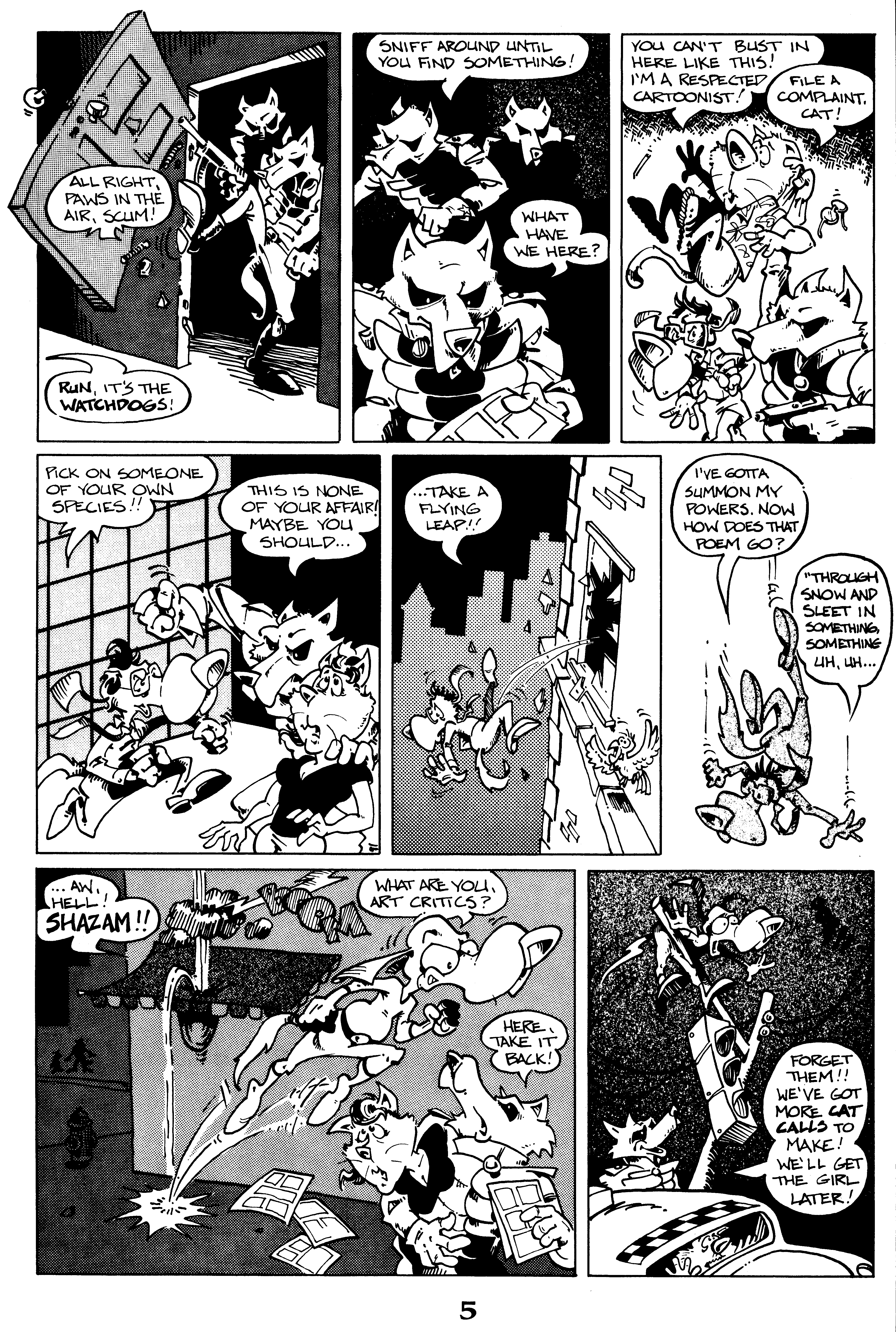 Read online Critters comic -  Issue #22 - 7