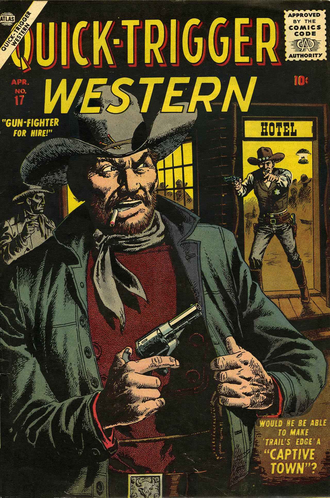 Read online Quick-Trigger Western comic -  Issue #17 - 1
