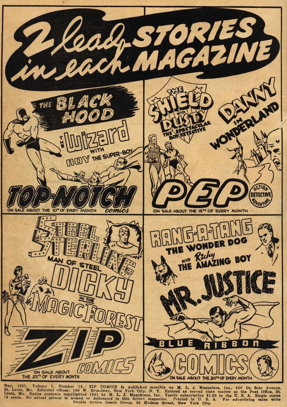 Read online Zip Comics comic -  Issue #14 - 2