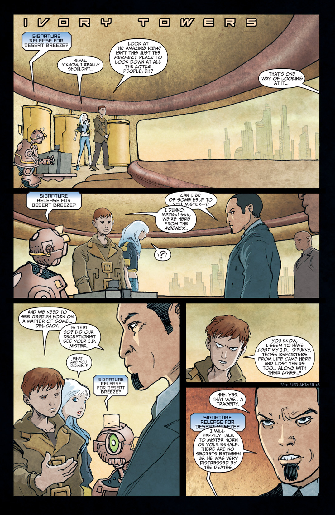 Read online Elephantmen comic -  Issue #23 - 17