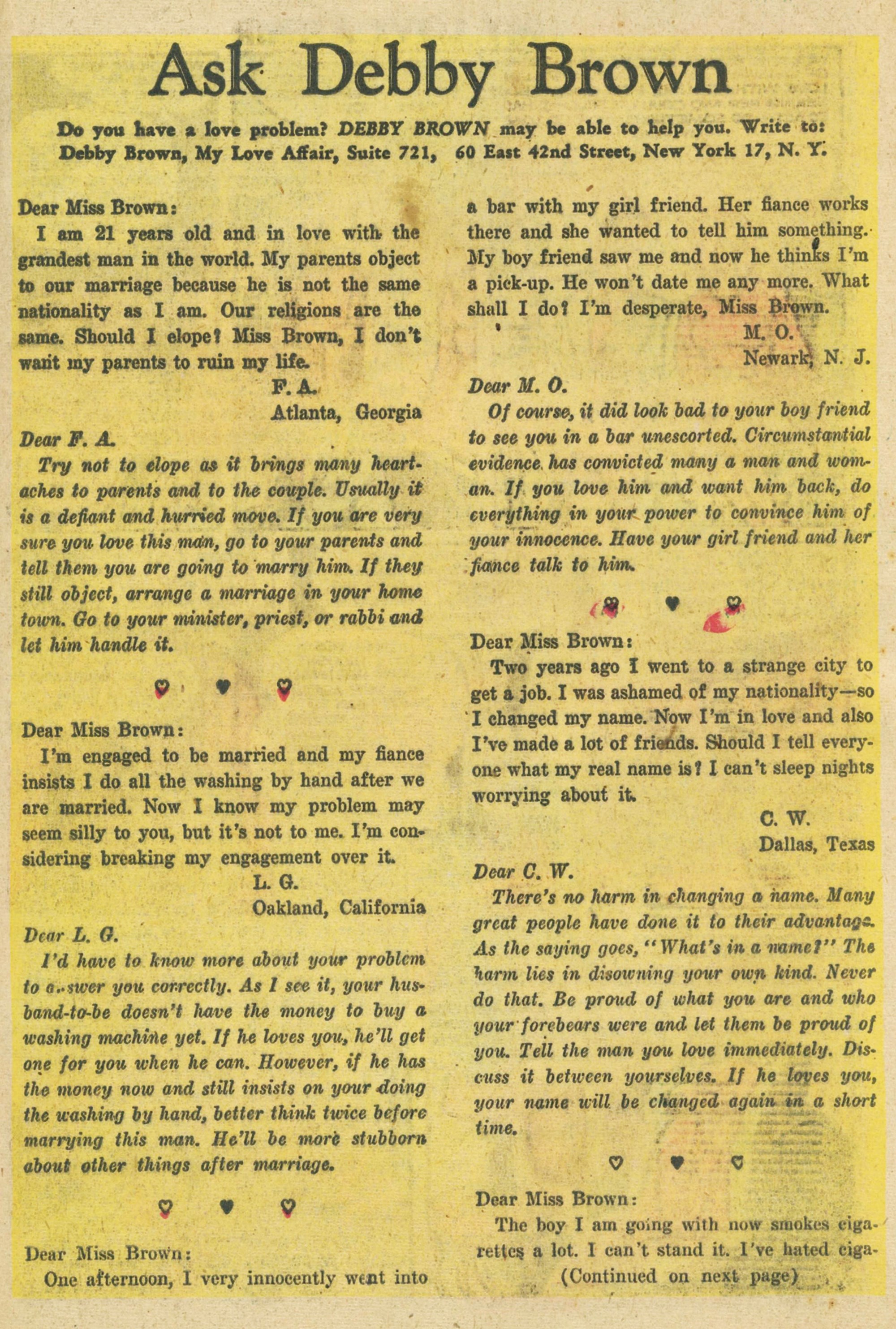 Read online My Love Affair comic -  Issue #2 - 22