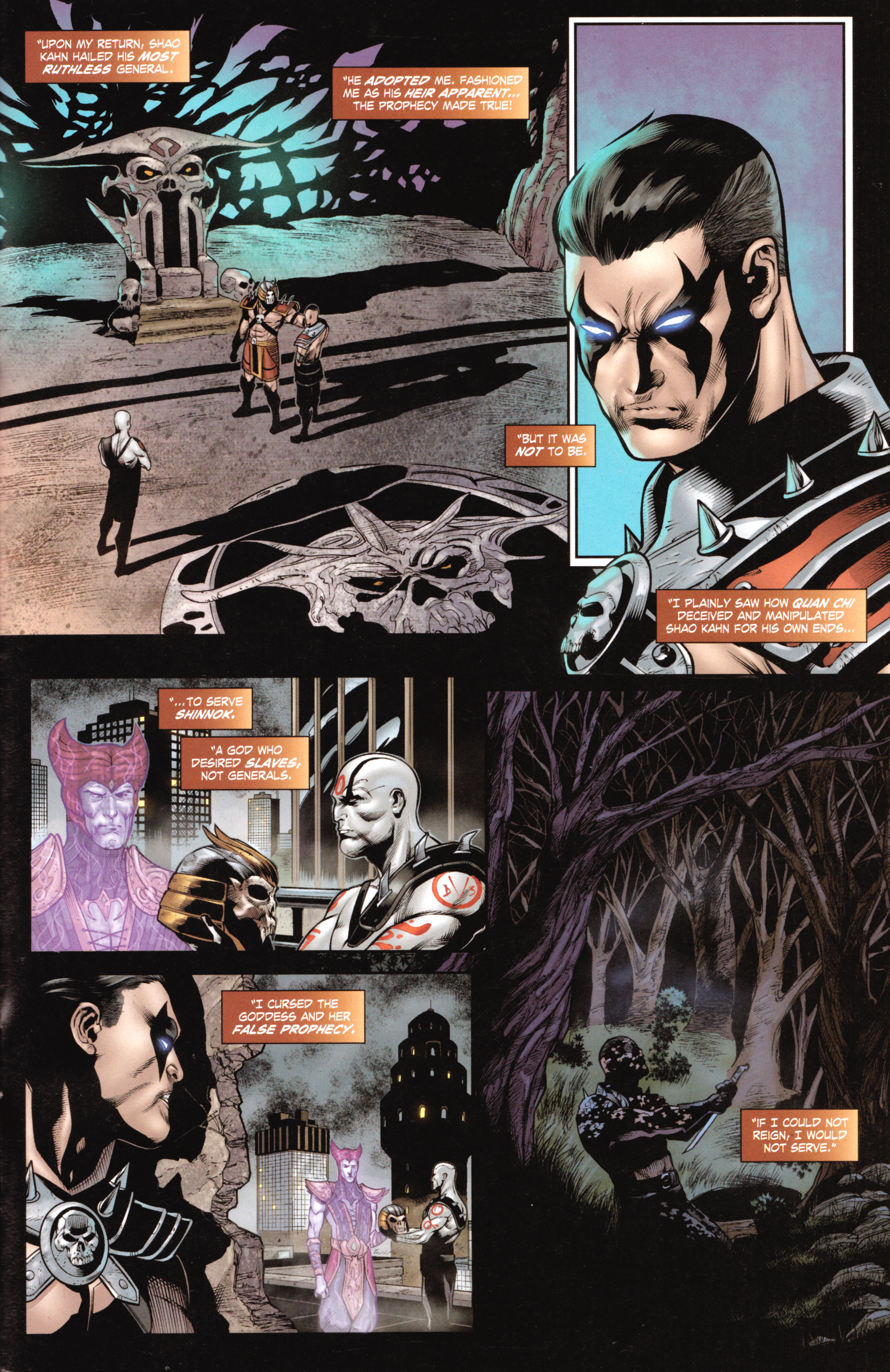 Read online Mortal Kombat X [II] comic -  Issue #9 - 33