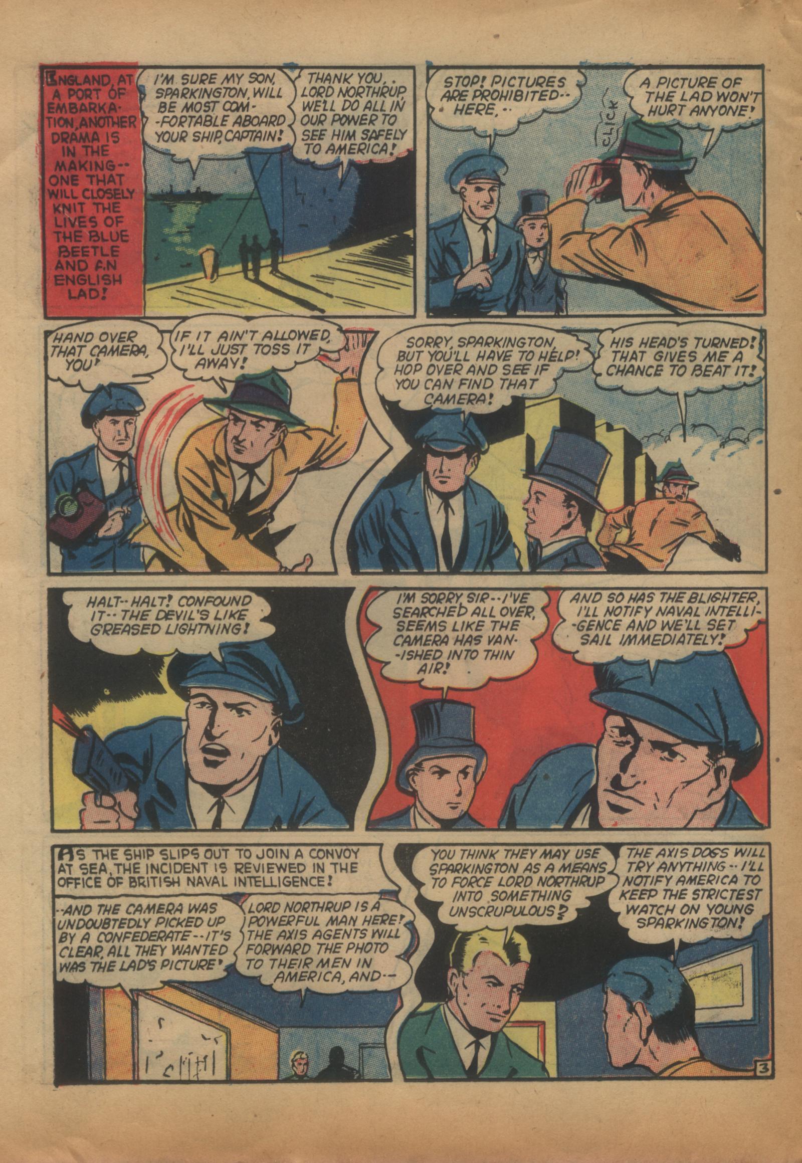 Read online The Blue Beetle comic -  Issue #15 - 22