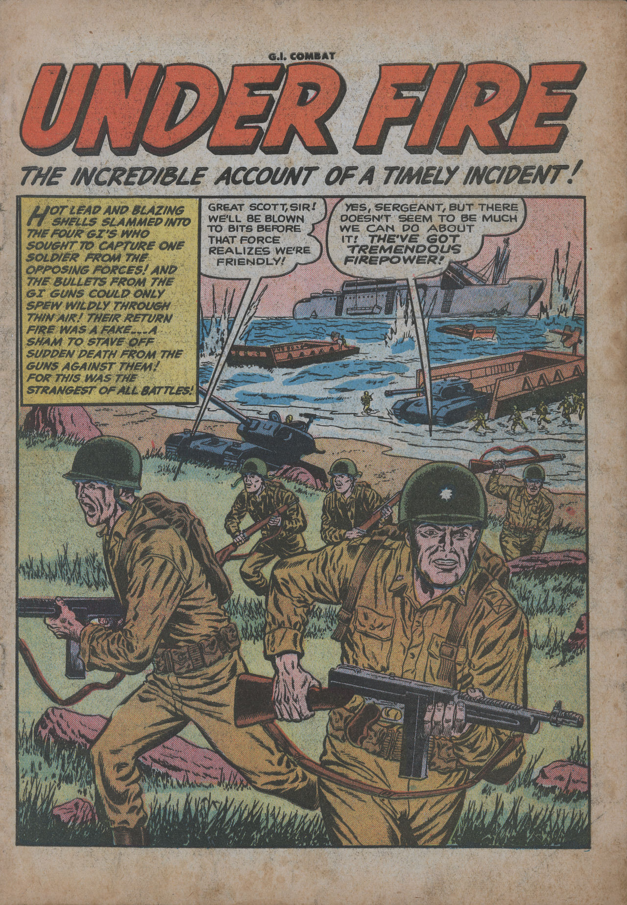 Read online G.I. Combat (1952) comic -  Issue #24 - 4