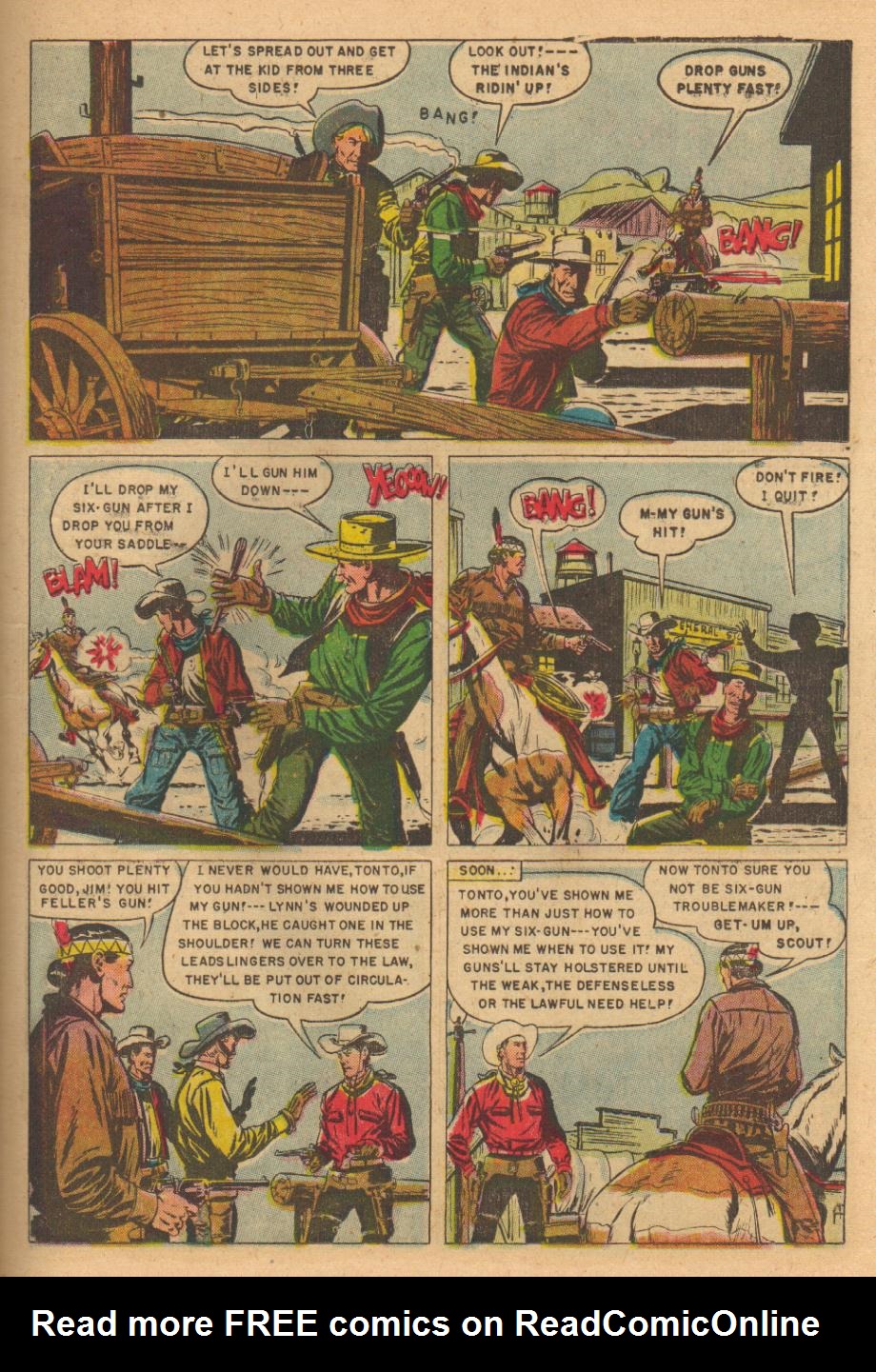 Read online Lone Ranger's Companion Tonto comic -  Issue #12 - 19