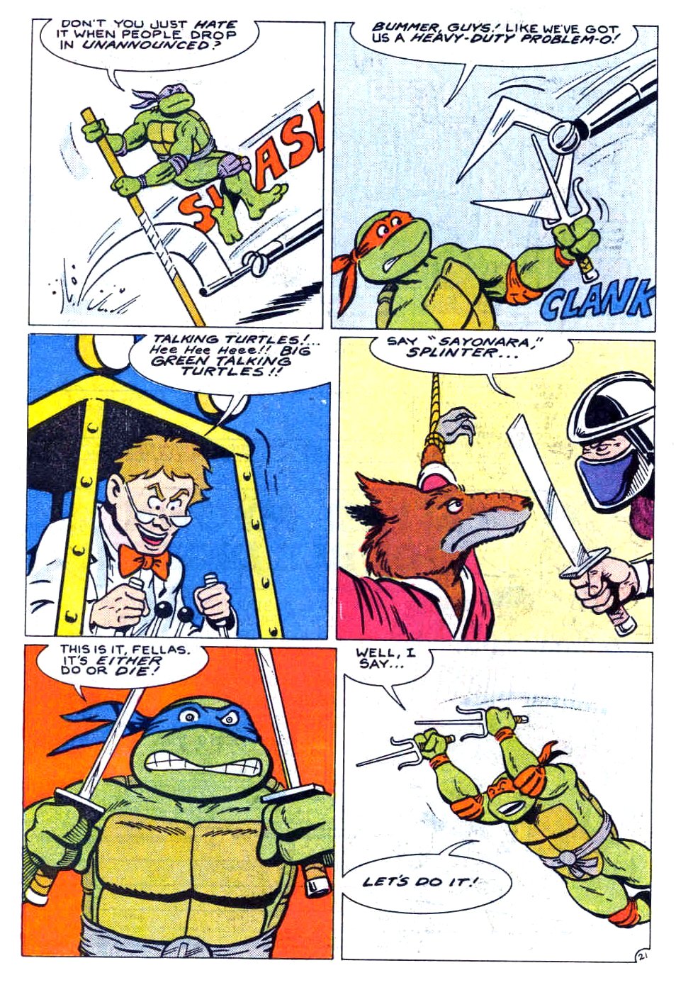 Read online Teenage Mutant Ninja Turtles Adventures (1989) comic -  Issue #2 - 23