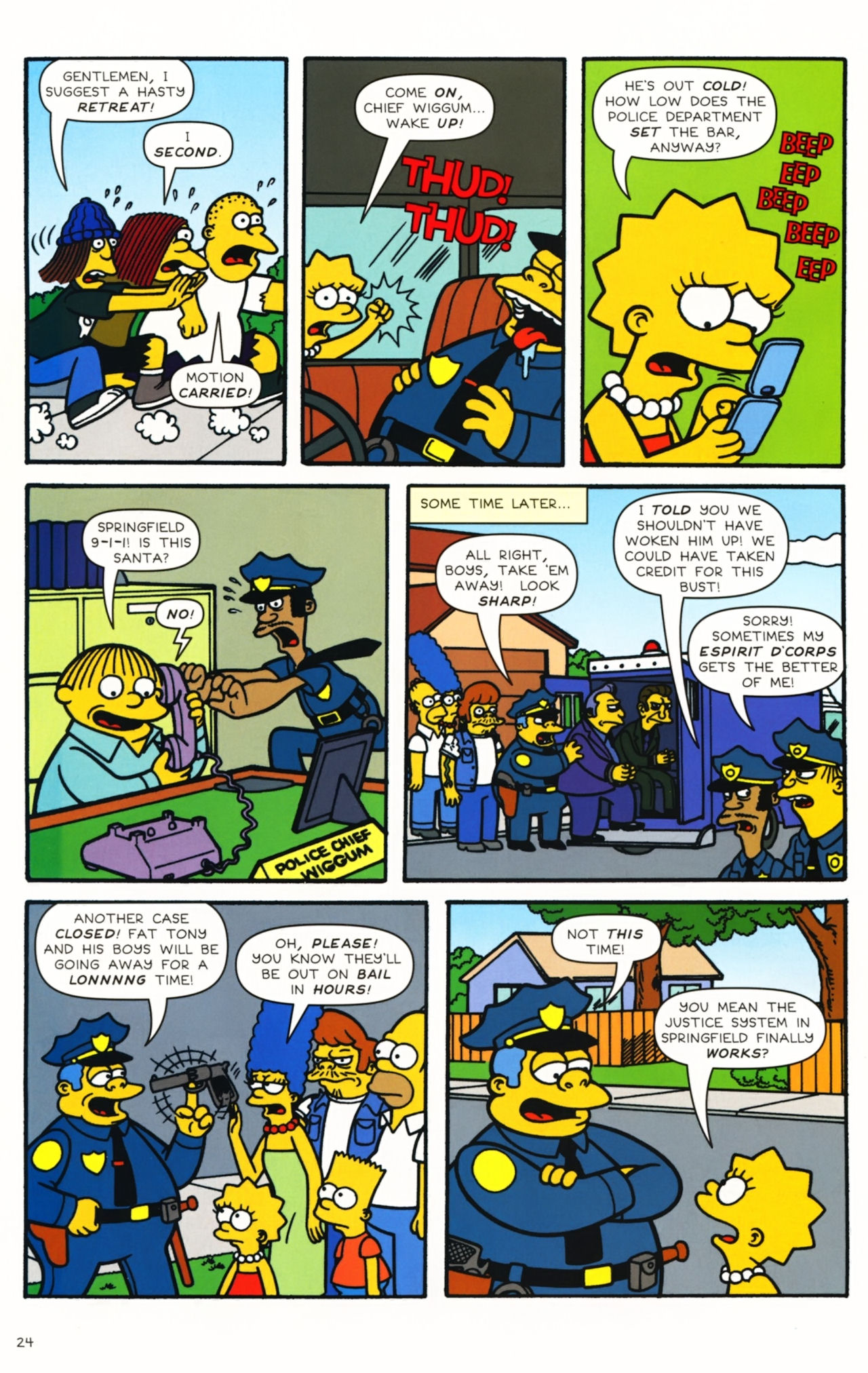 Read online Simpsons Comics comic -  Issue #167 - 24