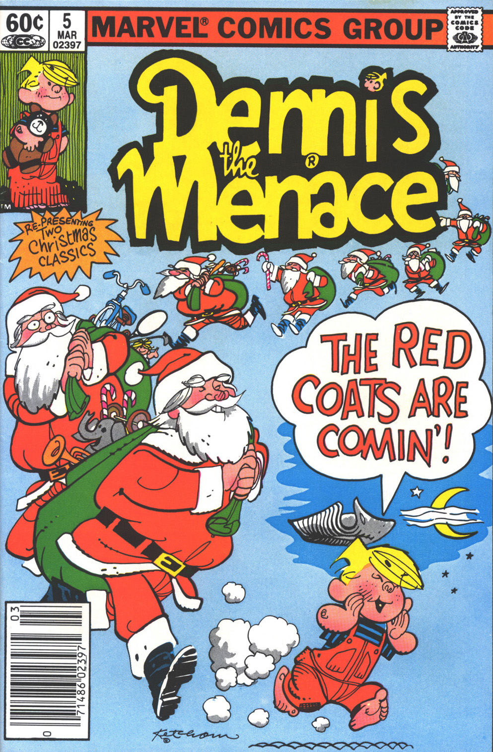 Read online Dennis the Menace comic -  Issue #5 - 1