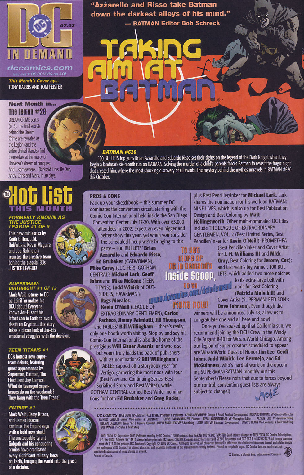 Read online The Legion comic -  Issue #22 - 23