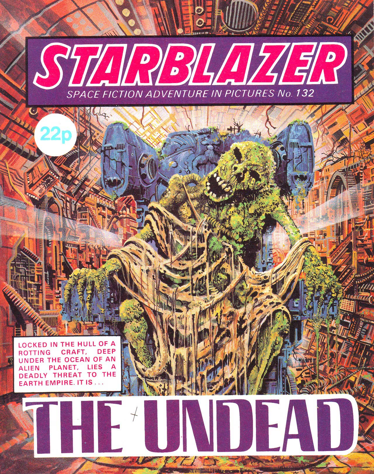 Read online Starblazer comic -  Issue #132 - 1
