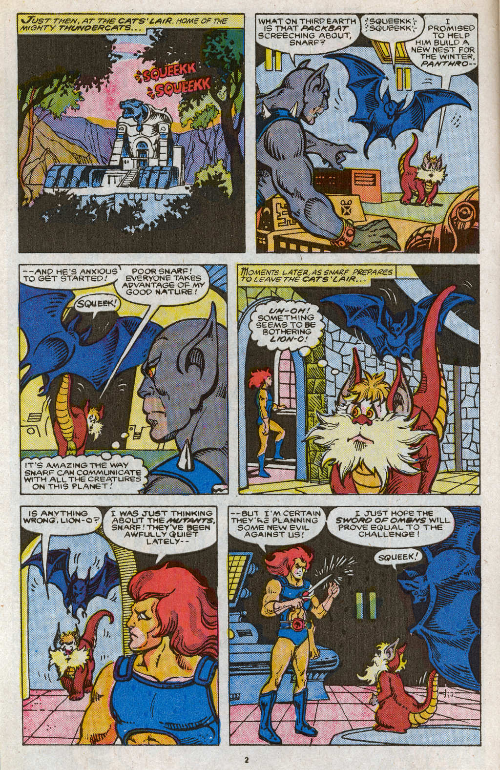 Read online ThunderCats (1985) comic -  Issue #13 - 4