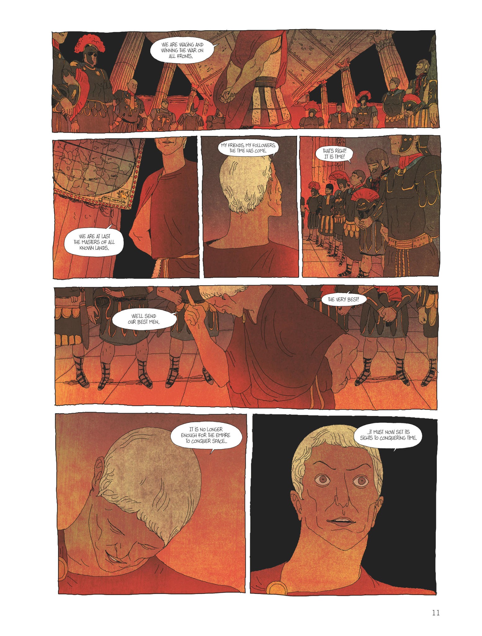 Read online For the Empire comic -  Issue #1 - 11