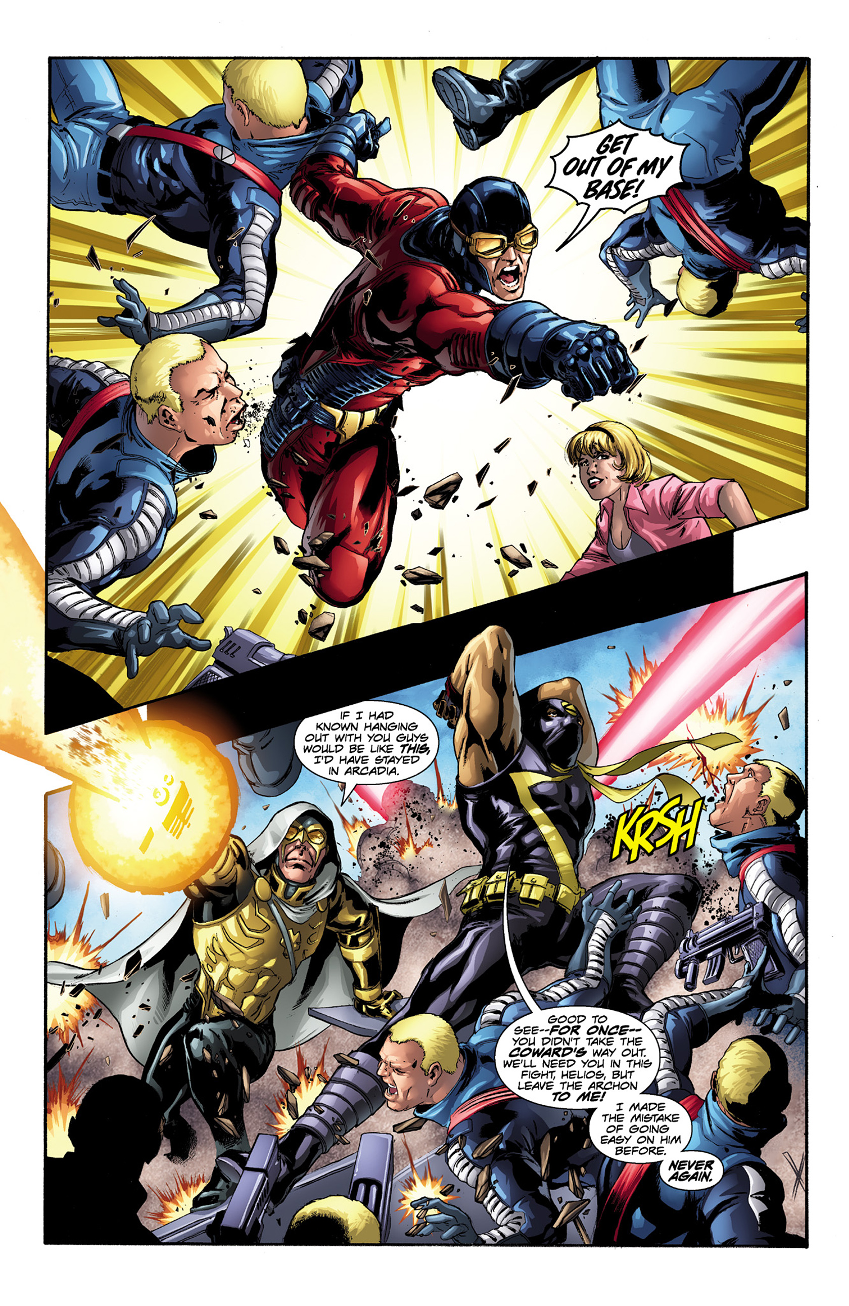 Read online Captain Midnight comic -  Issue #23 - 5