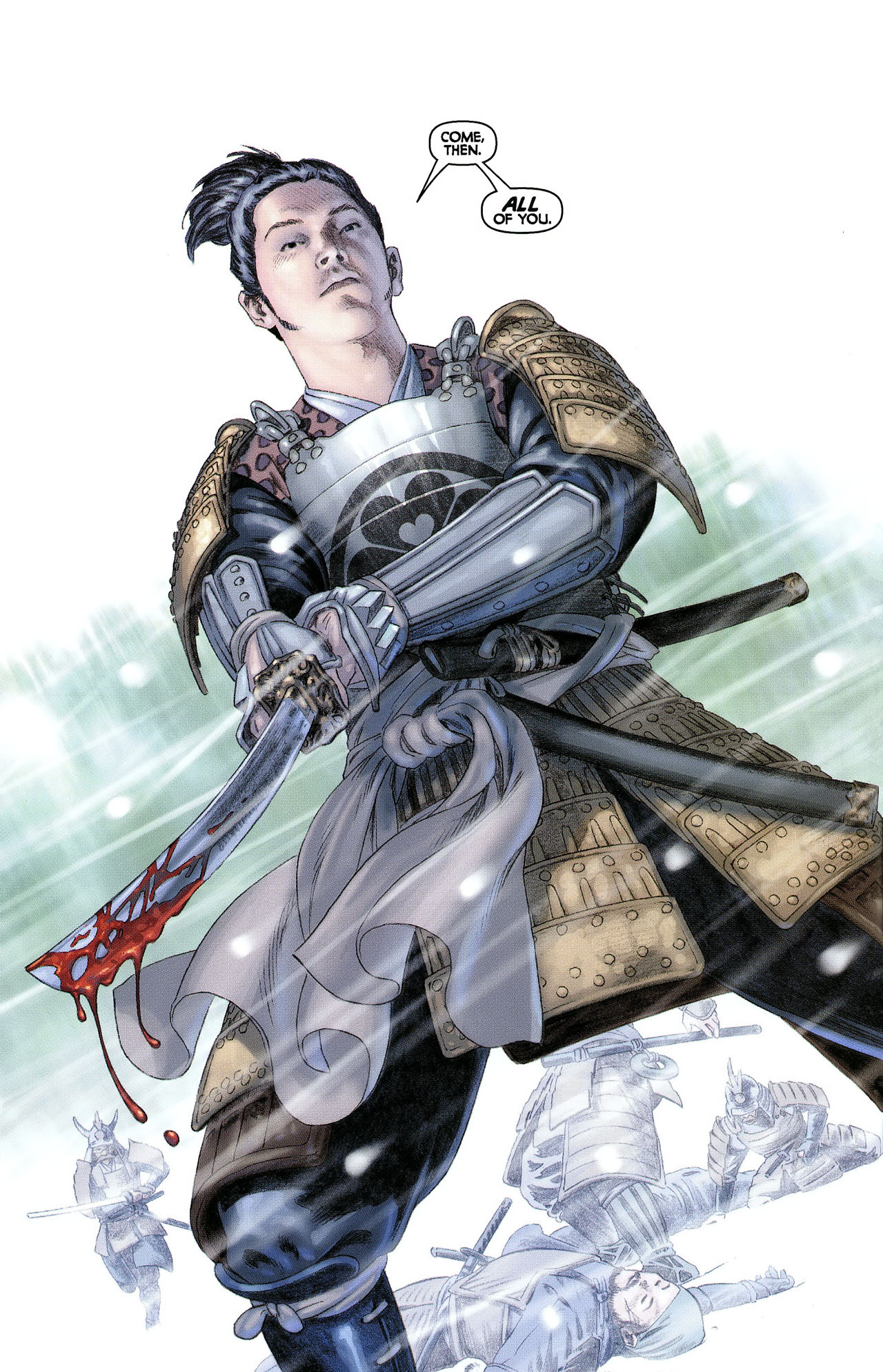 Read online Samurai: Heaven and Earth (2006) comic -  Issue #1 - 7