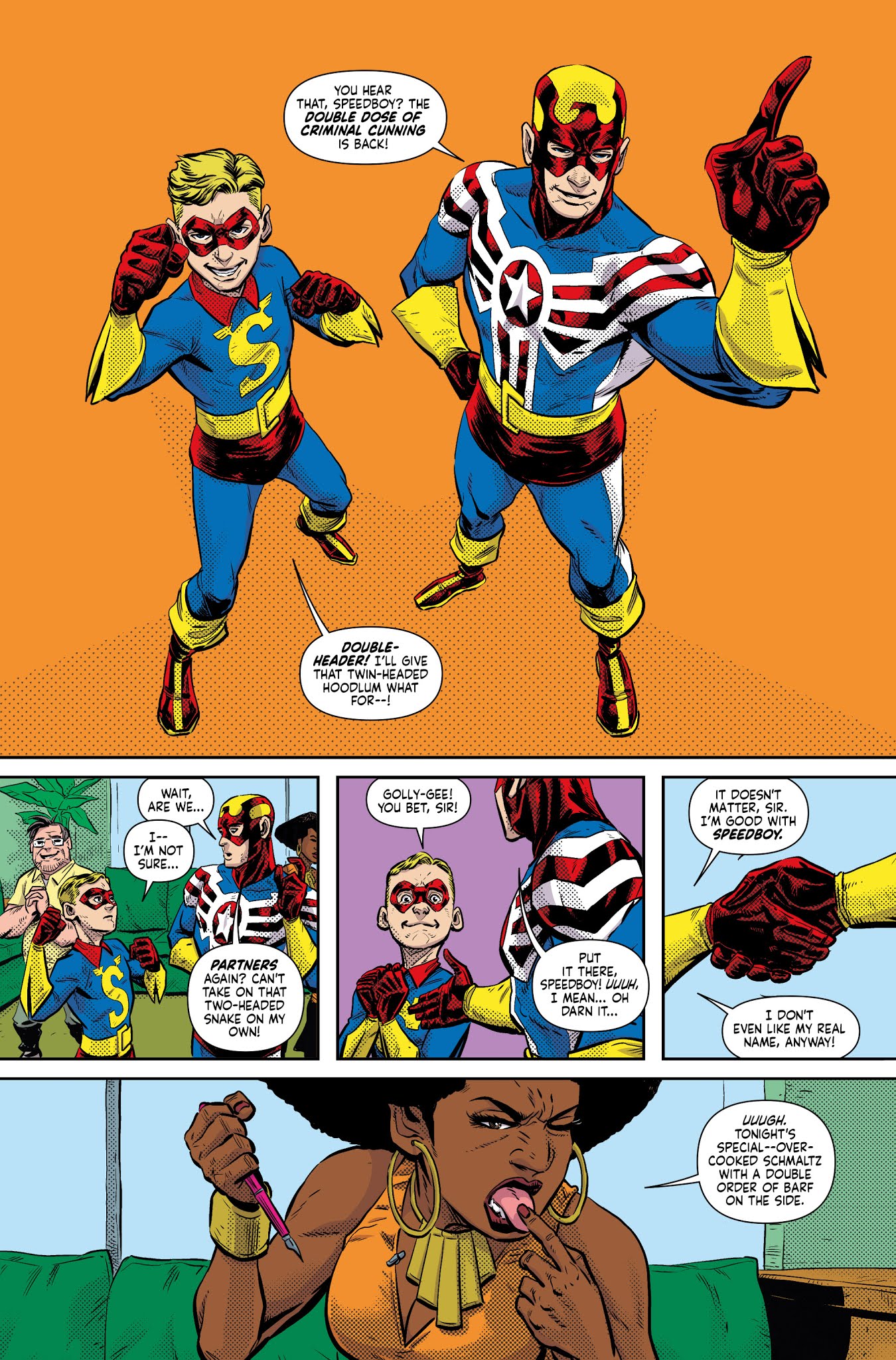 Read online Fighting American: The Ties That Bind comic -  Issue #4 - 13