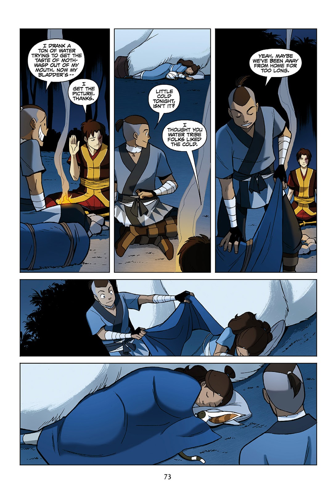 Nickelodeon Avatar: The Last Airbender - The Search issue Part 1 - Page 74