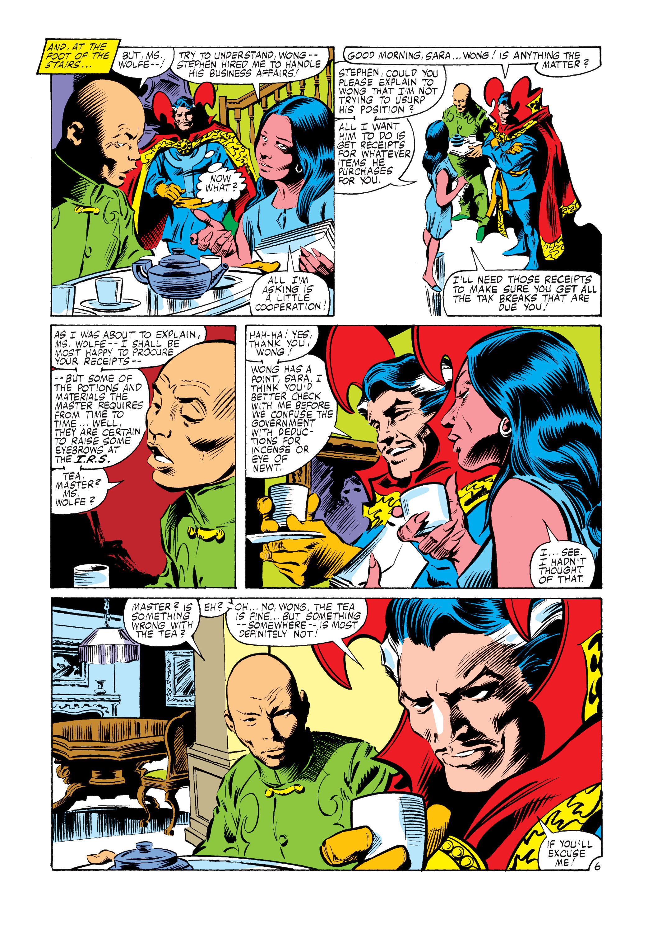 Read online Marvel Masterworks: Doctor Strange comic -  Issue # TPB 9 (Part 1) - 17