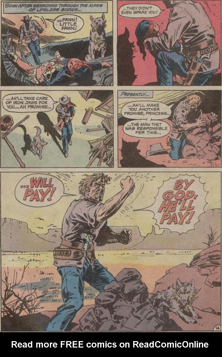 Read online Weird Western Tales (1972) comic -  Issue #12 - 15