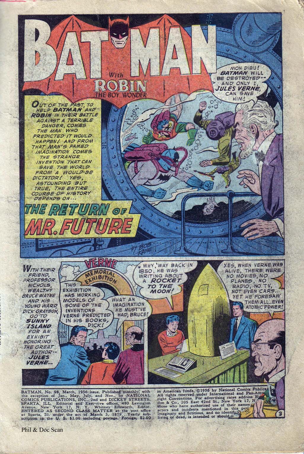 Batman (1940) issue 98 - Page 3