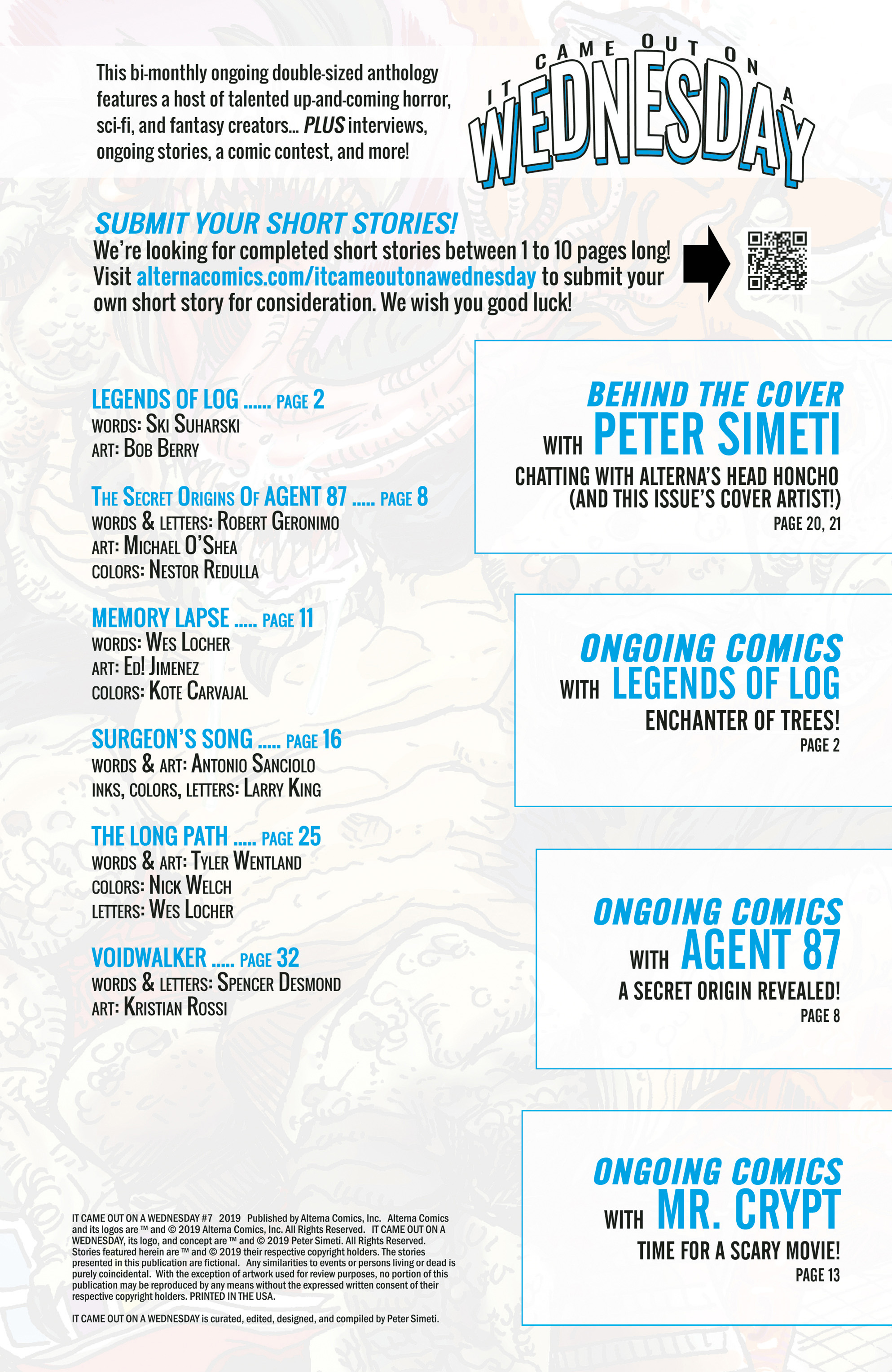 Read online It Came Out on a Wednesday comic -  Issue #7 - 2