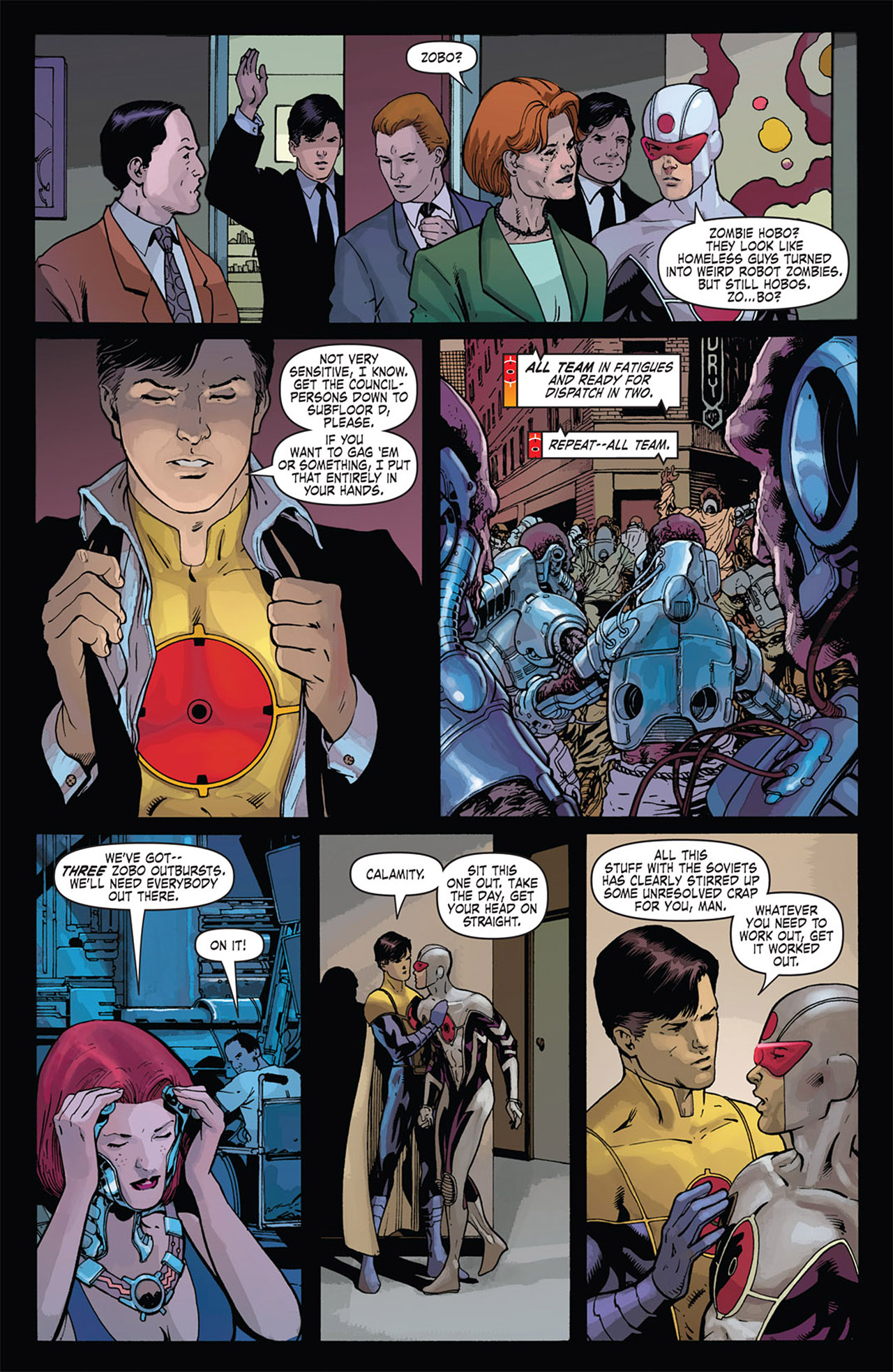 Read online The Order (2007) comic -  Issue #3 - 22