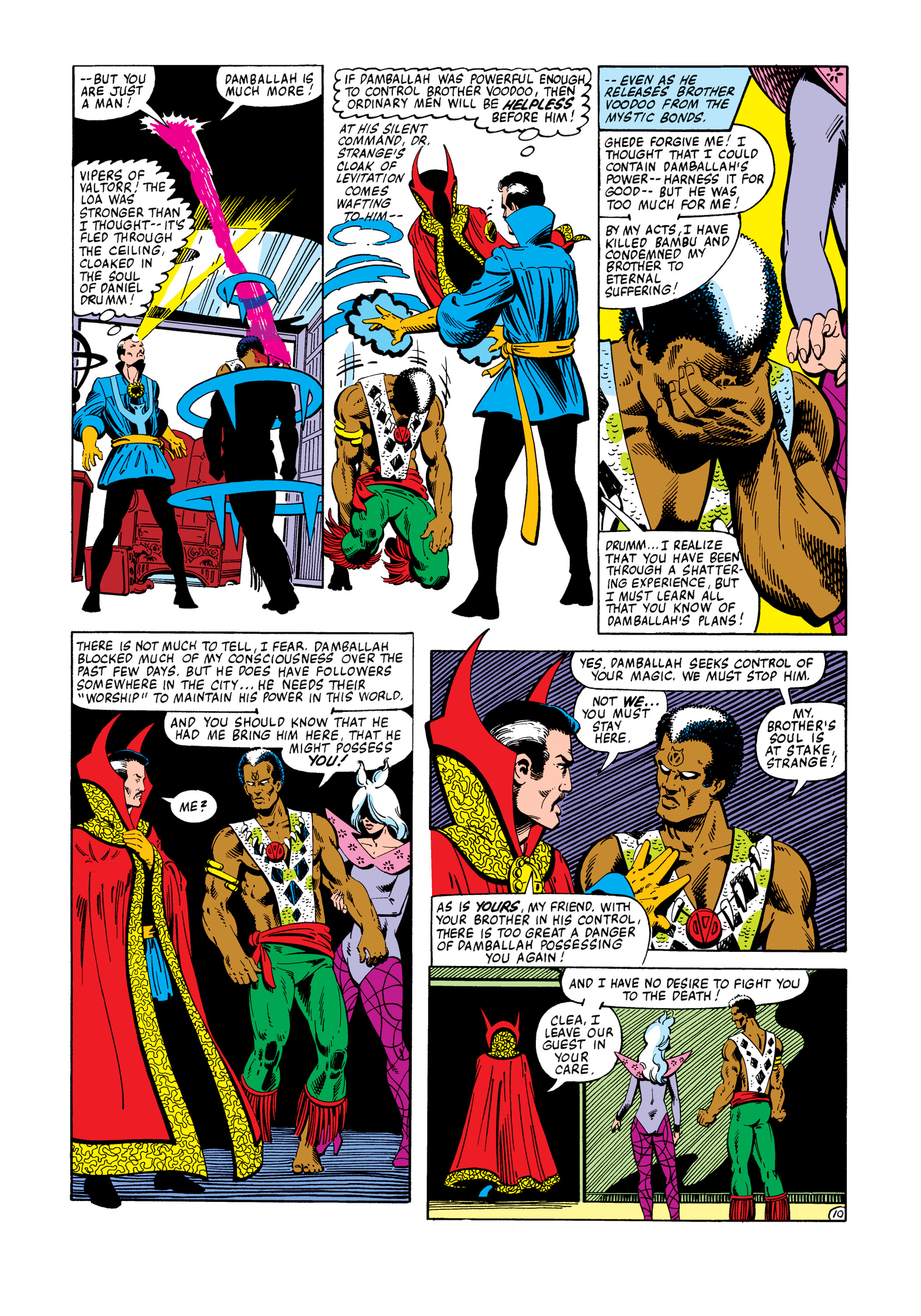 Read online Marvel Masterworks: Doctor Strange comic -  Issue # TPB 9 (Part 1) - 44