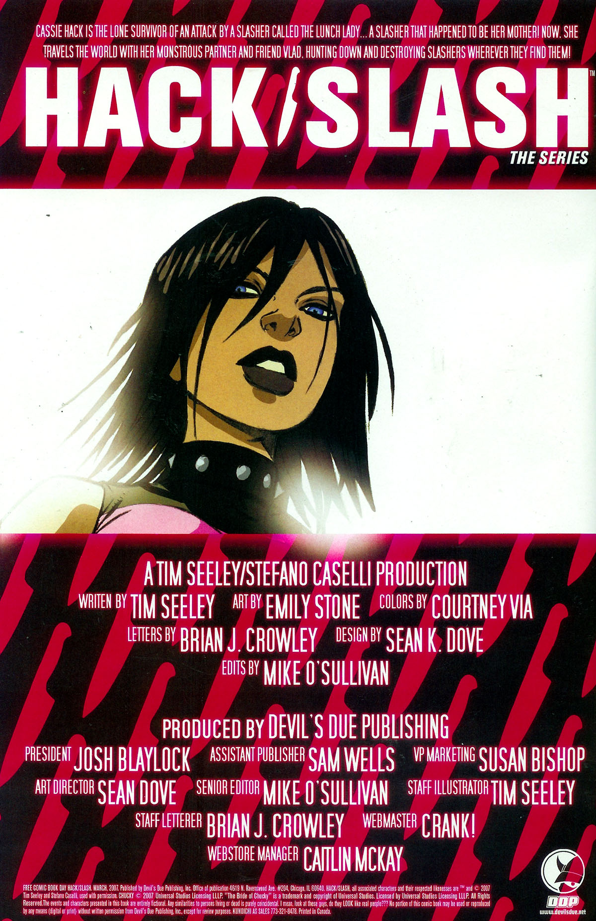 Read online Hack/Slash: The Series comic -  Issue #0 - 5