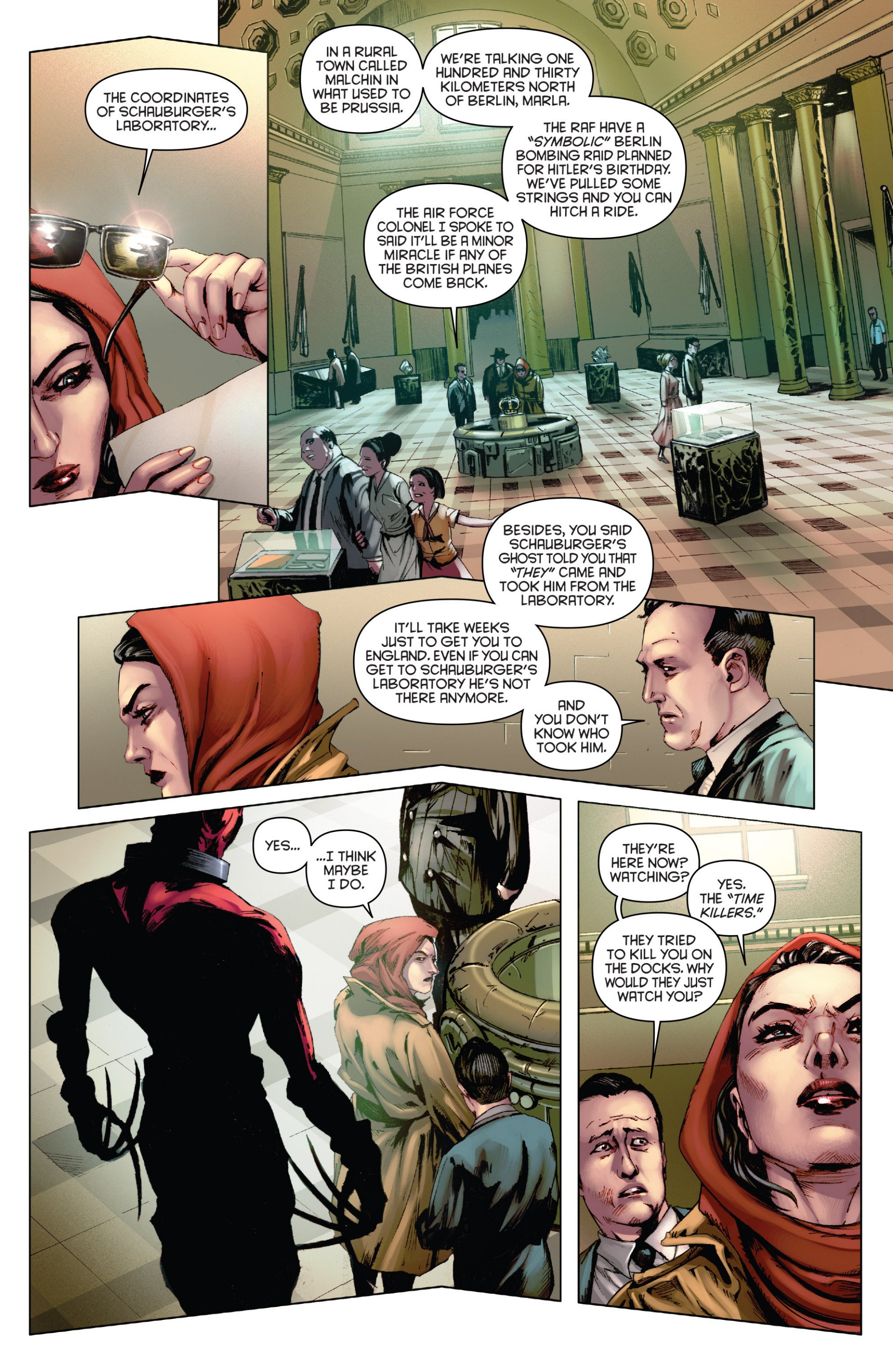 Read online Miss Fury (2013) comic -  Issue #11 - 10