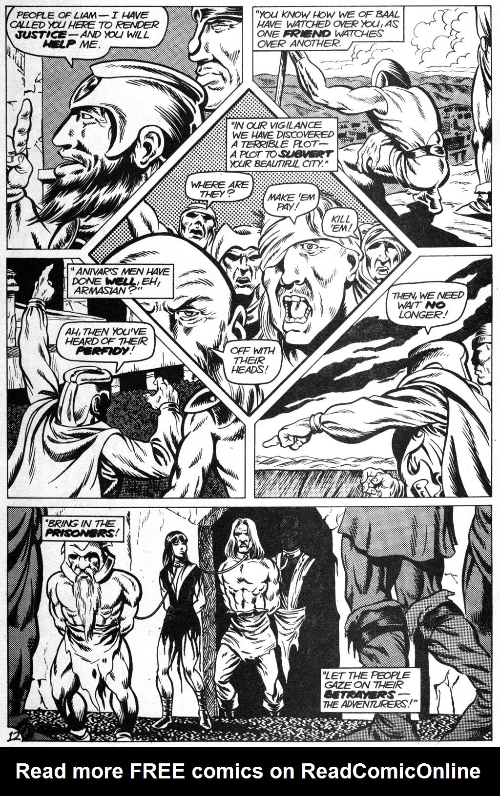 Read online Adventurers (1989) comic -  Issue #3 - 12