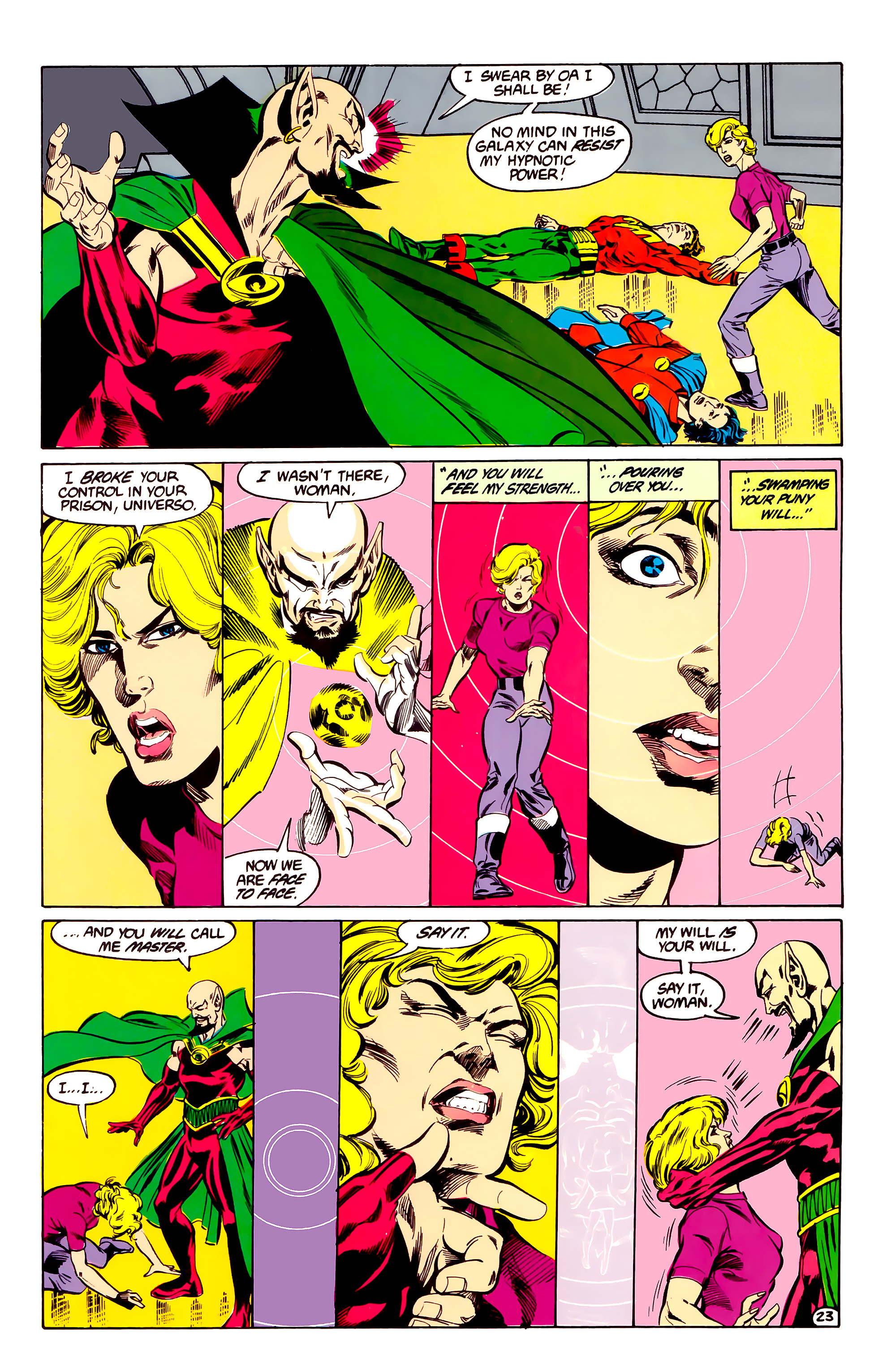 Read online Legion of Super-Heroes (1984) comic -  Issue #35 - 23