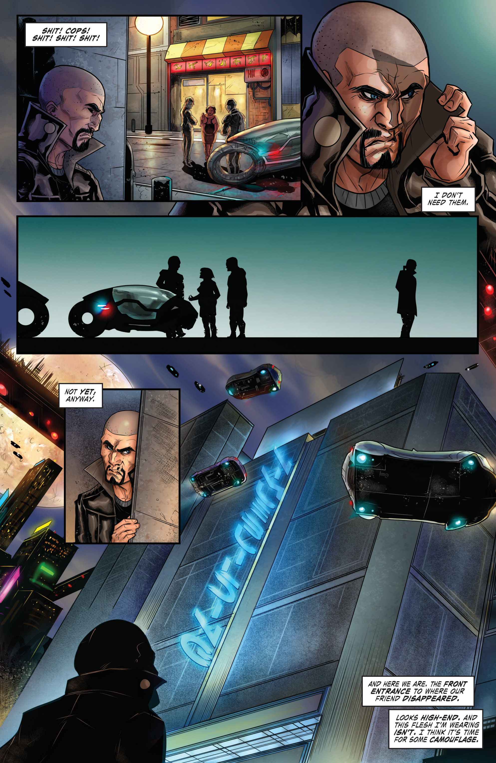 Read online Altered Carbon: Download Blues comic -  Issue # TPB - 42