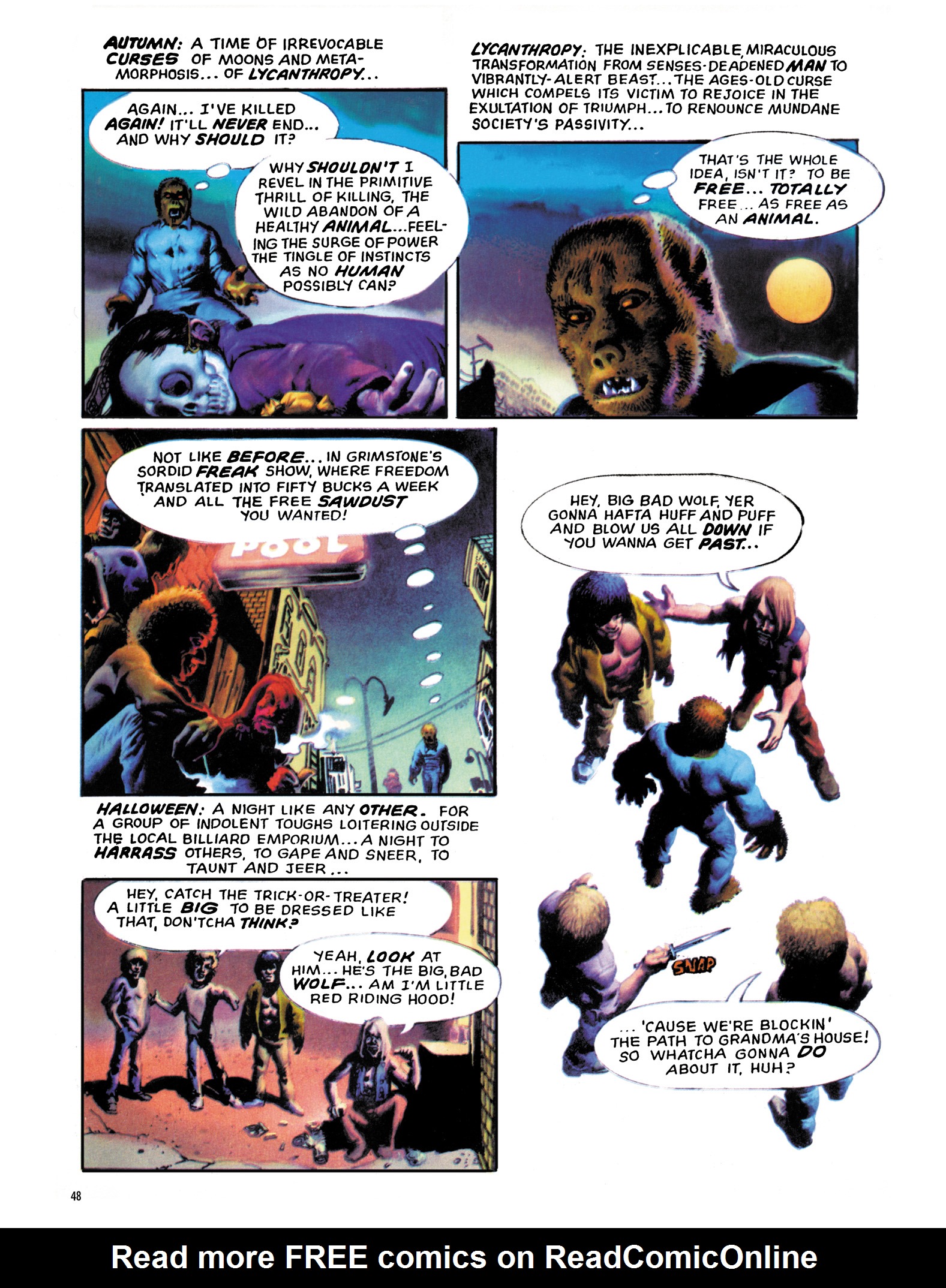 Read online Eerie Archives comic -  Issue # TPB 18 - 49