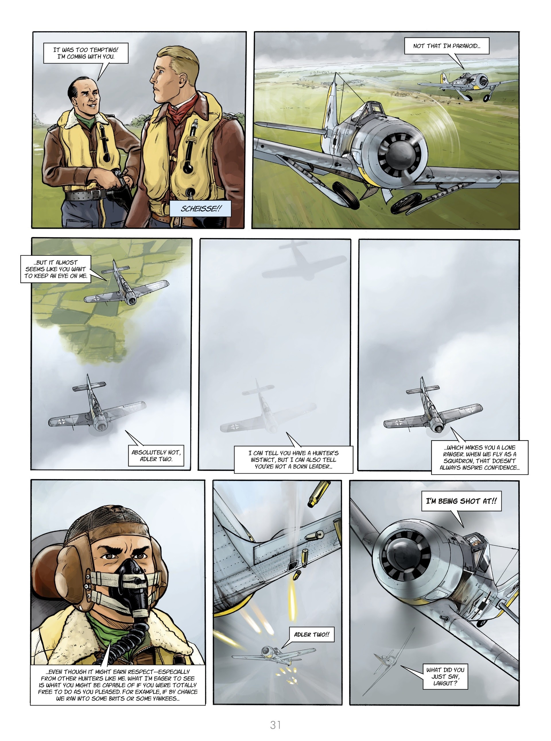 Read online Wings of War Adler comic -  Issue #3 - 33