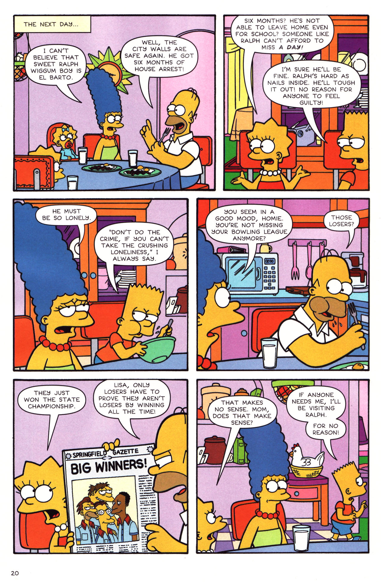 Read online Simpsons Comics comic -  Issue #136 - 15