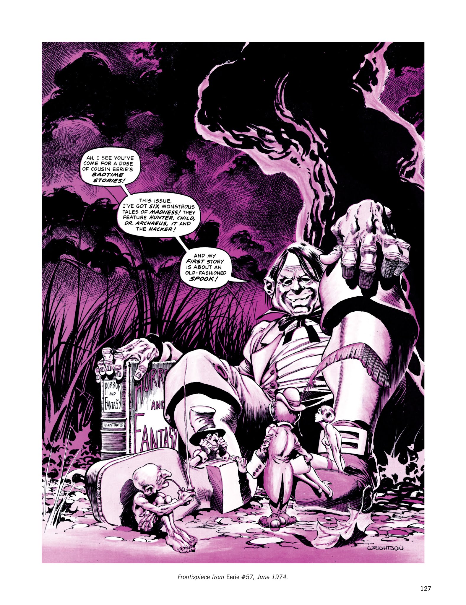 Read online Creepy Presents Bernie Wrightson comic -  Issue # TPB - 130