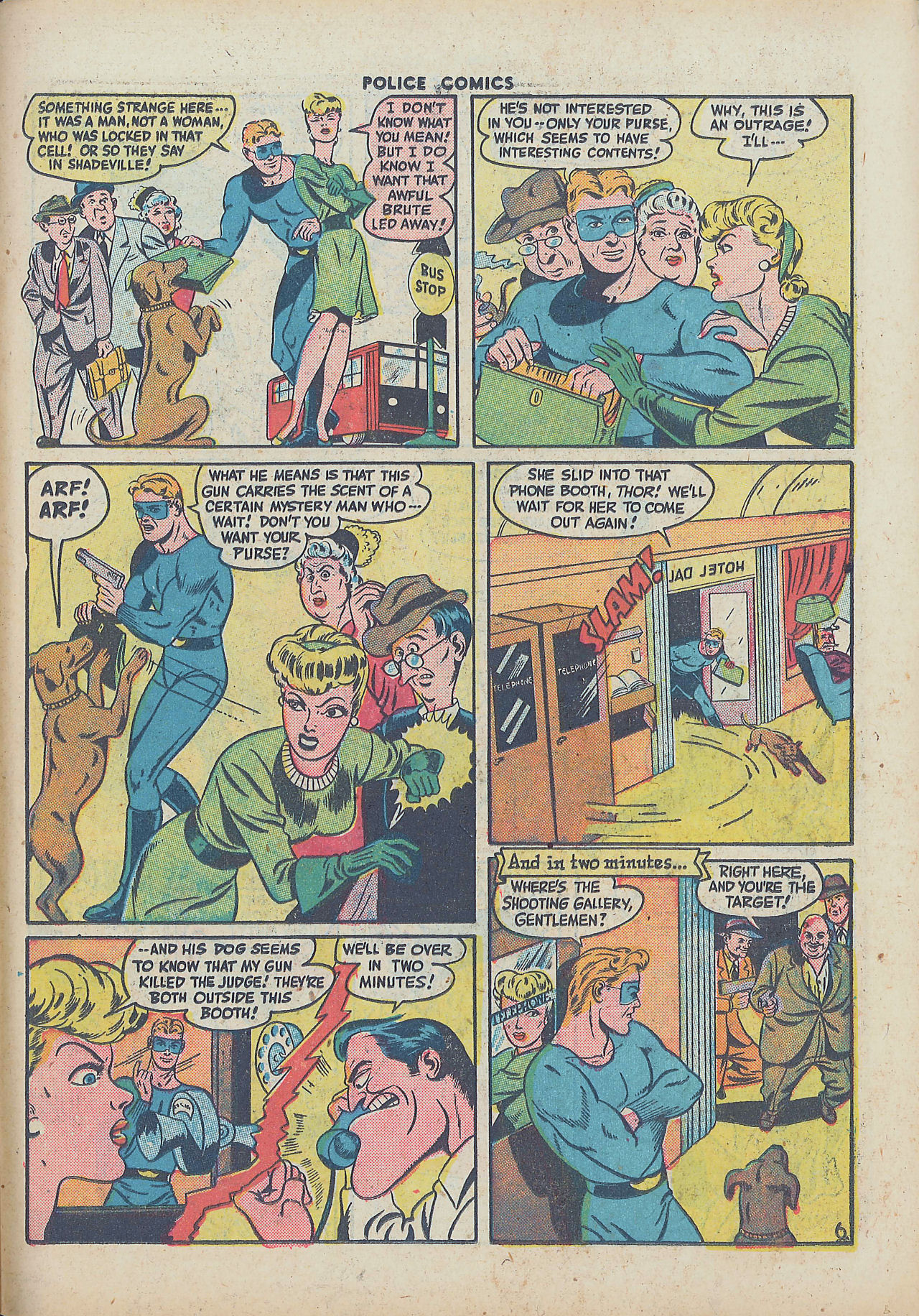 Read online Police Comics comic -  Issue #60 - 43
