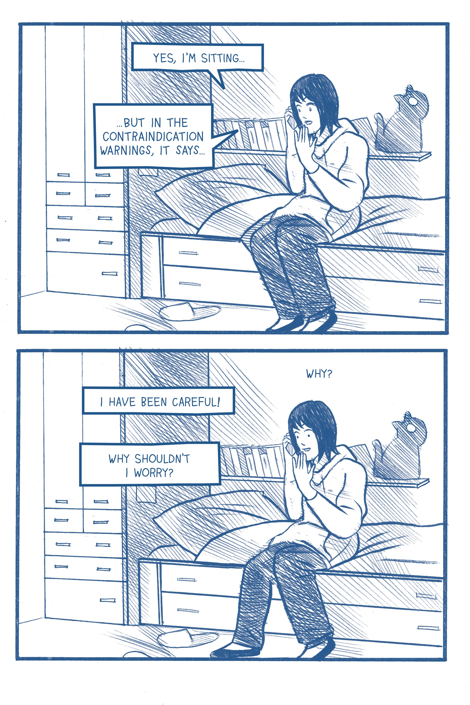 Read online When Everything Turned Blue comic -  Issue # TPB - 79