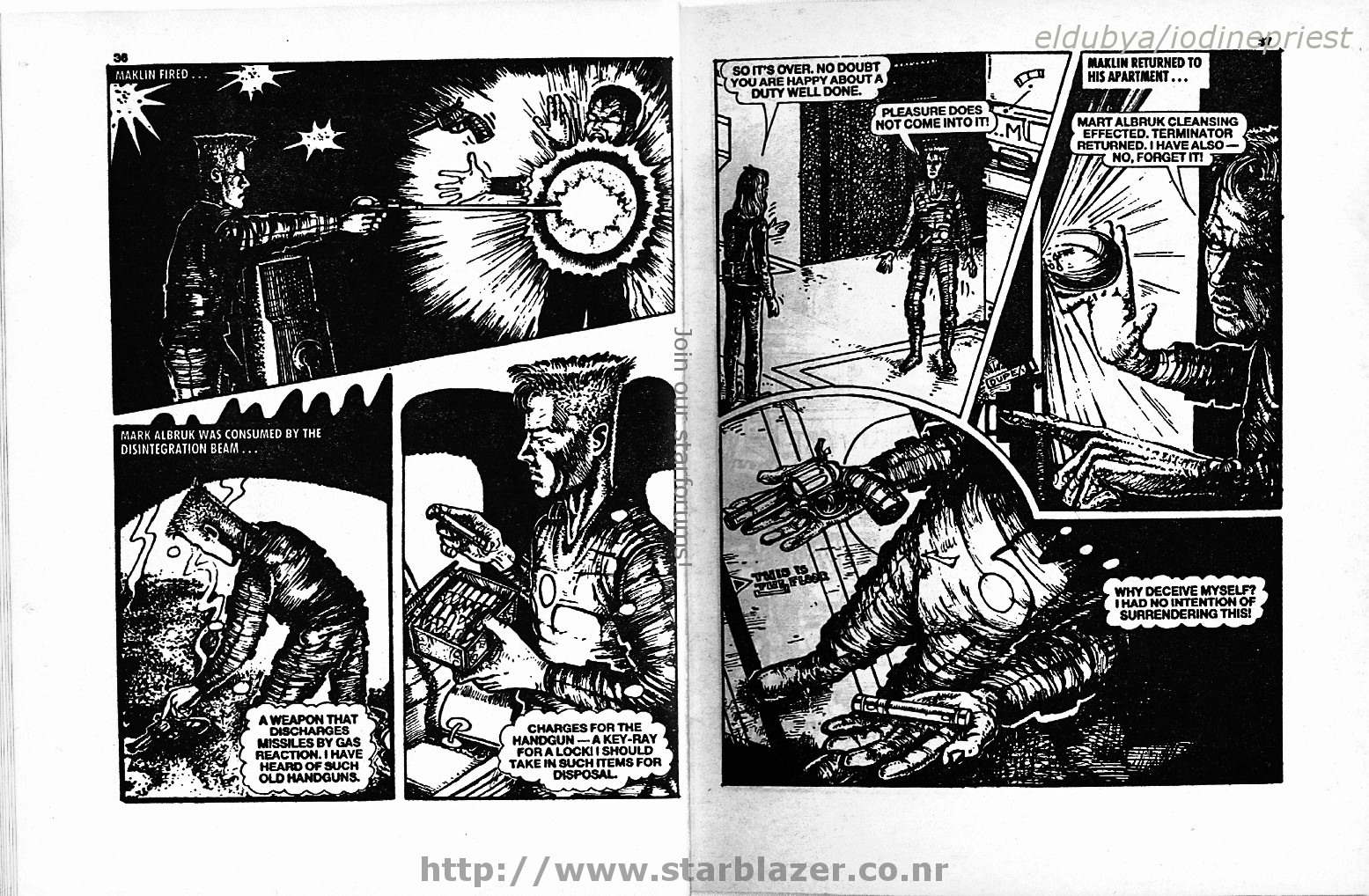 Read online Starblazer comic -  Issue #255 - 20