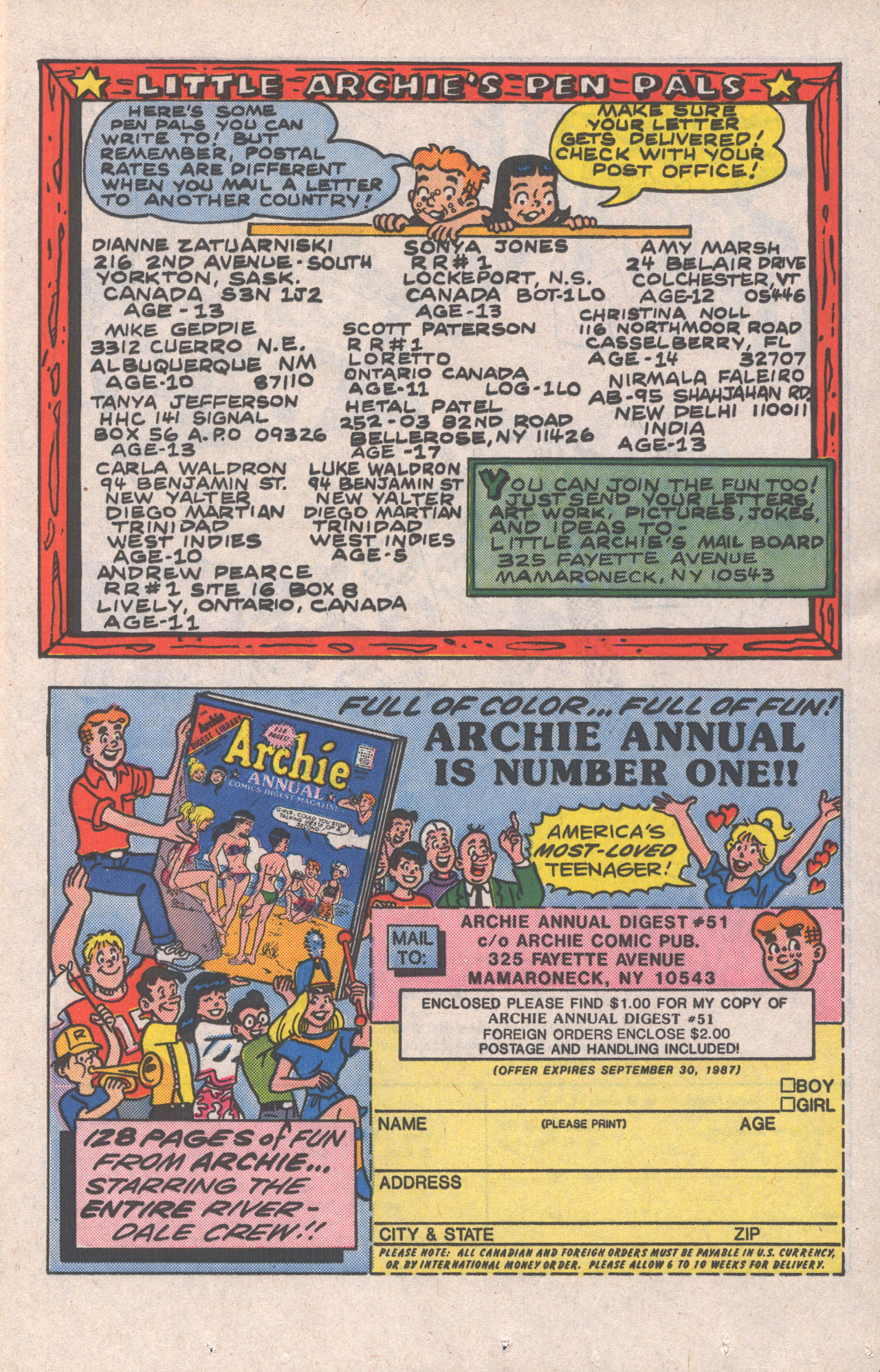 Read online Archie Giant Series Magazine comic -  Issue #570 - 11