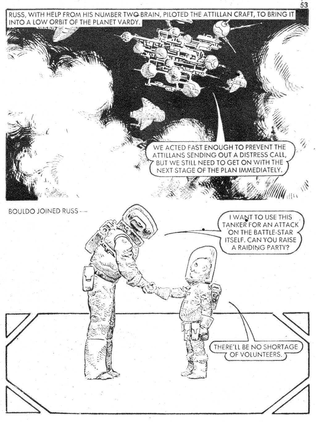 Read online Starblazer comic -  Issue #87 - 53